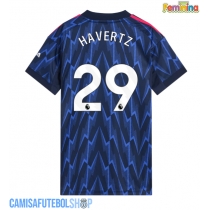 Camisa de time de futebol Arsenal Kai Havertz #29 Replicas 2º Equipamento Feminina 2025-26 Manga Curta